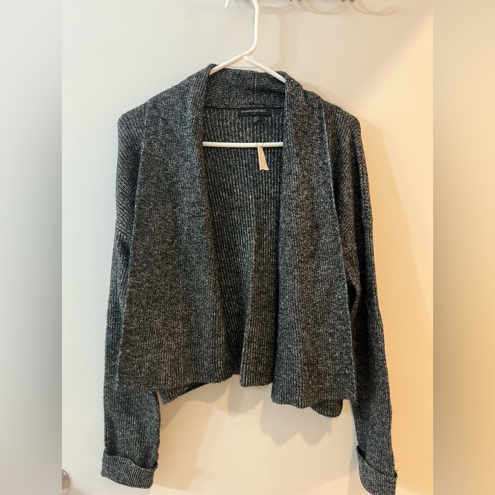 Melange Shrug (Grey) - Banana Republic